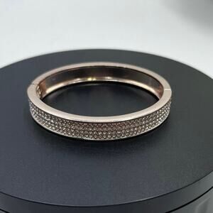 Juicy Couture Rose Gold‎ Pave Bangle